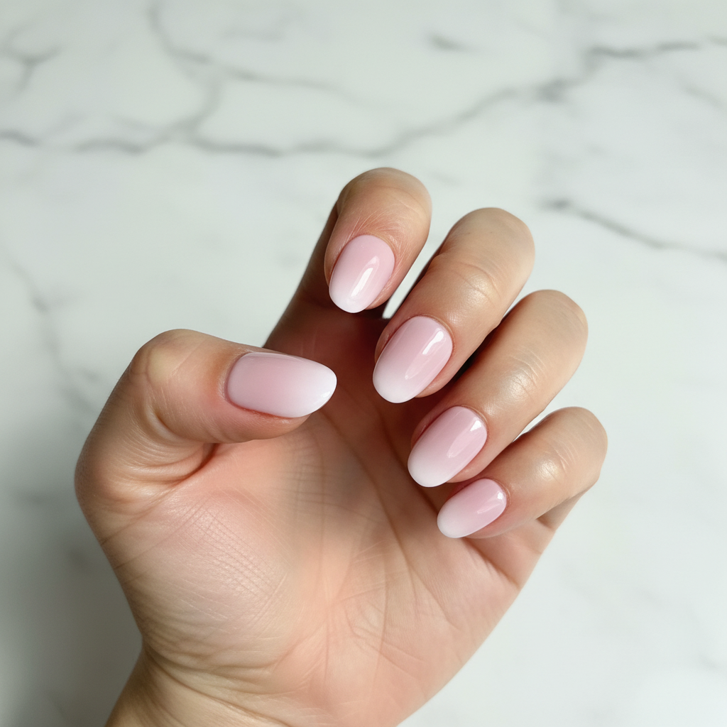 Petal Blush — Capsules sur main